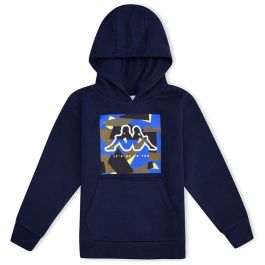Sudadera con Capucha Niña Kappa Kappa Clot Azul oscuro