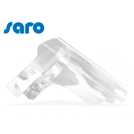 Saro Protector Facial Transparente Glasspack 400 mc Cinta Ajustable Evita Vaho 330 x 235 mm Precio: 2.50000036. SKU: B12PHB533Q