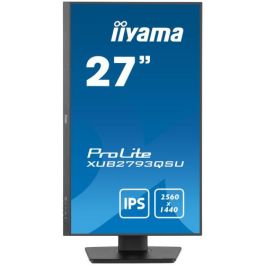 Iiyama Pantalla 27" Ips Wqhd con Soporte Ajustable En Altura y Frecuencia de Actualización de 100Hz