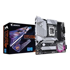 GIGABYTE B760M AORUS ELITE WIFI6E GEN5 Placa Base Intel LGA 1700 micro ATX DDR5 Wi-Fi 6E PCI Gen5