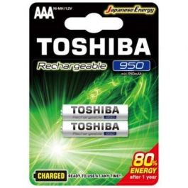 Pack de 2 Pilas AAA Toshiba Rechargeable/ 1.2V/ Recargables Precio: 6.69000046. SKU: B156SNACYS