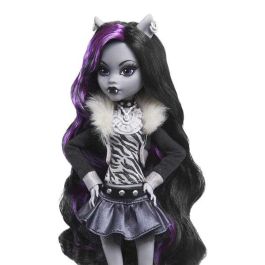 Mattel Muñeca Monster High Reel Drama Clawdeen en Blanco y Negro Mattel Muñeca Monster High Reel Drama Clawdeen en Blanco y Negro
