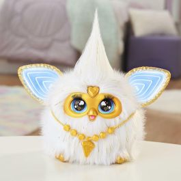 Hasbro HASG1938FA0 Furby Golden Glow, Peluche Interactivo que Brilla en la Oscuridad, Juguete Activado por Voz para Niños +6 Años