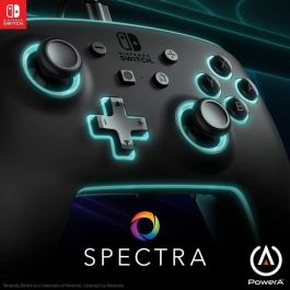 Enhanced Mando Con Cable Nintendo Switch Spectra Led POWER A 1510925-01