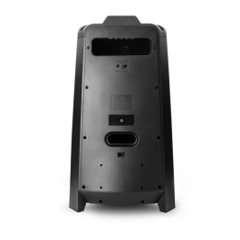 Medion MED1717419551028 Altavoz Estándar 2 x 22 W RMS con Anillo LED Multicolor y Luz Estroboscópica