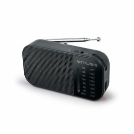 Radio Muse M025R Negro Precio: 19.49999942. SKU: S7606360