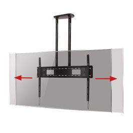 B-Tech BT8448 Soporte Techo Pantallas Grandes 65" - 120", 1.5m, Negro, Hasta 130 kg