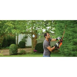 Black + Decker GTC18452PC Cortacésped Inalámbrico 18V 2Ah 45cm con tecnología Powercommand y E-drive