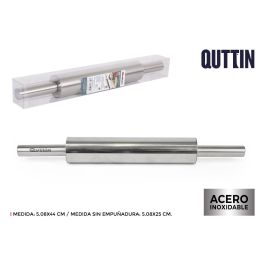 Rodillo para amasar inoxidable 5.08 x 25 cm - Quttin (12 Unidades) Precio: 51.68999968. SKU: B1FBNCBVBM