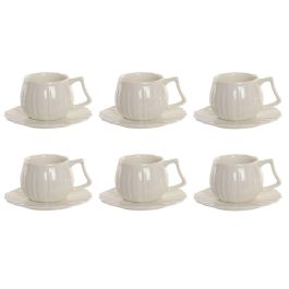 DKD Home Decor Tazas de Café de Porcelana Blanca, Set de 6 Piezas, 120ml, Apto Microondas y Lavavajillas, 7.5 x 5.5 x 10 cm Precio: 14.49999991. SKU: B1EF5CW3AG