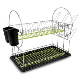 Escurreplatos con bandeja Quttin 50x23.5x33 cm (6 Unidades) Escurreplatos con bandeja Quttin 50x23.5x33 cm (6 Unidades)