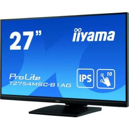 Iiyama Monitor Táctil 27" Full HD IPS T2754MSC-B1AG, Pantalla Táctil Capacitiva, 1920x1080, Altavoces, HDMI, VGA, USB 3.0, Ajuste de Altura