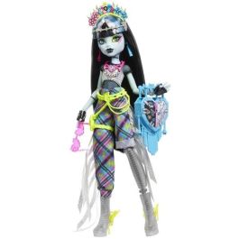 Monster High Hxh79 Muñeca Frankie Stein de Monster Fest, Muñeca de Moda de Festival de Música con Accesorios para Niñas +4 años Precio: 32.49999984. SKU: B1J58PCLKW