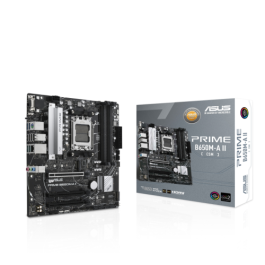 ASUS 90MB1EH0-M0EAYC Placa Base PRIME B650M-A II-CSM AMD AM5 DDR5 HDMI/DisplayPort/VGA 4SATA3 USB3.2 MATX para PC