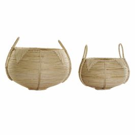 Cesta Balines DKD Home Decor Natural 35 x 37 x 35 cm Set de 2 Precio: 100.68999996. SKU: S3018474