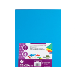 Liderpapel Caucho Bolsa 4 Unidades Colores Surtidos 25x20 cm