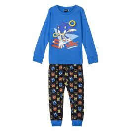 Pijama Infantil Sonic Azul Pijama Infantil Sonic Azul