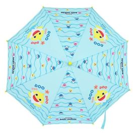 Paraguas Baby Shark Beach day Amarillo Azul claro (Ø 86 cm)