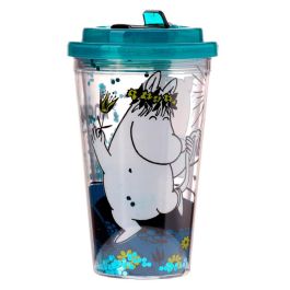 Puckator Vaso Moomin con Pajita de Plástico de Doble Pared 500ml para Bebidas Frías - Mantiene Líquidos Fríos Más Tiempo Precio: 12.68999963. SKU: B13WQJH46B