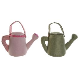 Sujetapuertas Shabby DKD Home Decor Rosa Verde 13 x 25 x 26 cm (2 Unidades) Sujetapuertas Shabby DKD Home Decor Rosa Verde 13 x 25 x 26 cm (2 Unidades)
