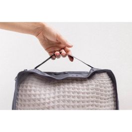 Numada Organizador de Maleta Gris Oscuro 8 Piezas Impermeable Multiusos Cremallera Doble Cursor Rejilla Visibilidad