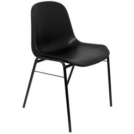 Silla Piqueras Y Crespo Alborea Confidente Apilable Asiento Monobloque En Pvc Negro Precio: 55.50000049. SKU: S5703176