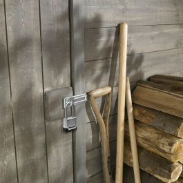 Master Lock M176EURDLH Candado Excell de combinación programable con llave de emergencia 56 mm de zinc, arco Tough-Cut para exterior