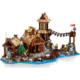LEGO Ideas 21343 Poblado Vikingo, Juego de Construcción para Adultos con 2103 Piezas, Maqueta para Construir, Modelo para Decoración
