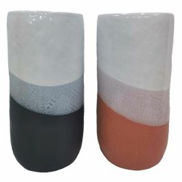 Jarron Urban DKD Home Decor Tricolor 13 x 25 x 13 cm (2 Unidades) Precio: 25.4999998. SKU: S3039935