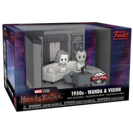 Funko Pop Marvel Wandavision Mini Moments - Wanda & Vision en los cincuenta, set de 2 figuras de vinilo Precio: 8.68999978. SKU: B13JNBEDL2