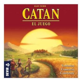 Devir Colonos de Catán Juego de Mesa para 4 Jugadores Estrategia y Negociación