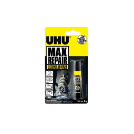 Uhu Pegamento Universal Max Repair Adhesivo Extremo 8 gr para todo tipo de reparaciones, fuerte, elástico y resistente al agua Precio: 5.50000055. SKU: B17LJ6YP6P