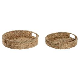 Bandeja Tropical DKD Home Decor Natural 40 x 9 x 40 cm Set de 2 Precio: 26.79000016. SKU: B1JL5QHRNN