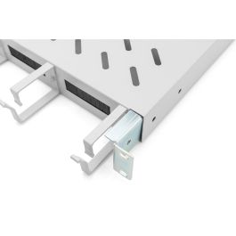 Digitus Bandeja Fija 19" 1U para Armarios de 600mm, con Gestión de Cables, Gris
