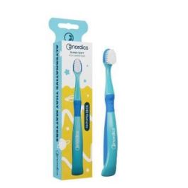 NORDICS ORAL CARE 9.240 Cepillo Dental Niños Sirena Azul con 9240 Filamentos Ultrasuaves para Encías Delicadas Precio: 4.49999968. SKU: B1BTD8R34T