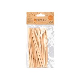 Set 50 Palitos Café Madera Kinvara 10x20x0.5 cm - Abedul Marrón (36 Unidades) Set 50 Palitos Café Madera Kinvara 10x20x0.5 cm - Abedul Marrón (36 Unidades)