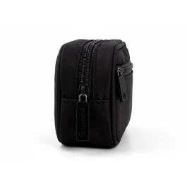 Liderpapel Estuche Portatodo Duo 2 Cremalleras Negro 220x90x50 mm