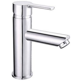 Edouard Rousseau EDR8414194402632 Mezclador de Lavabo Dower Cartucho Cerámico Ø 35mm Tope Eco-stop Aireador Reductor Caudal Cromo