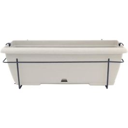 Garden Id 12228943 Kit Macetero Teramo con Soporte Metálico y Bandeja Integrada, Blanco 50 cm, Efecto Piedra, Reciclado/Reciclable Garden Id 12228943 Kit Macetero Teramo con Soporte Metálico y Bandeja Integrada, Blanco 50 cm, Efecto Piedra, Reciclado/Reciclable