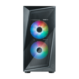 Cooler Master CMP 320 Mini Tower Negro CP320-KGNN-S00 - Compatible con ATX, Ventiladores 120mm, Soporte para HDD/SSD 2.5/3.5"