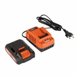 Dual Power DUA5400338128622 Pack 3 Herramientas 20V: Amoladora Angular, Taladro Atornillador, Sierra de Calar, 2 Baterías y Cargador con Bolsa