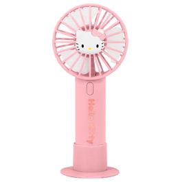 OTL TECHNOLOGIES Mini Ventilador de mano Hello Kitty 3D, recargable con 2 velocidades, motor silencioso y 800 mAh Precio: 14.49999991. SKU: B17V33Q3Q5