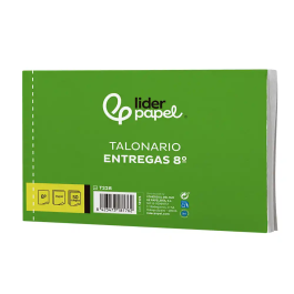 Liderpapel T228 Talonario Entregas 8º Original y Copia Apaisado