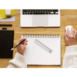 Liderpapel Regla Transparente Plástico 15 cm Medidas Exactas