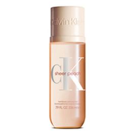 Calvin Klein CK SHEER PEACH Body Mist Unisex 236 ml – Bruma de Durazno, Fresia y Almizcle para Cabello y Piel