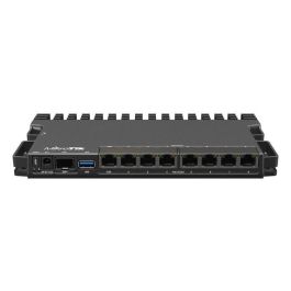MikroTik A new version of our popular heavy-duty RB5009 router with PoE-in and PoE-out on all ports. Perfect for small and medium ISPs. 2.5 Gigabit Ethernet & 10 Gigabit SFP+, numerous powering options. MikroTik A new version of our popular heavy-duty RB5009 router with PoE-in and PoE-out on all ports. Perfect for small and medium ISPs. 2.5 Gigabit Ethernet & 10 Gigabit SFP+, numerous powering options.