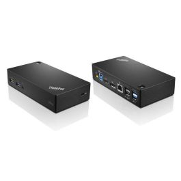 Lenovo ThinkPad USB 3.0 Ultra Dock Estación de Acoplamiento Universal hasta 4K2K, Carga Dispositivos Móviles