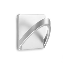 Inofix Colgador Cinta Cromo Adhesivo Resistente Agua PVC Baño Ducha 65x65x45mm Blister Precio: 7.49999987. SKU: S7905036