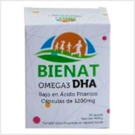 BIENAT DHA Omega 3 1200mg - Suplemento de Aceite de Pescado 60 Cápsulas Precio: 43.9499995. SKU: B13KM6Q2QD