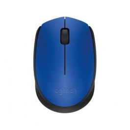 Logitech M171 Wireless Mouse, RF Wireless, Alkaline, Blue